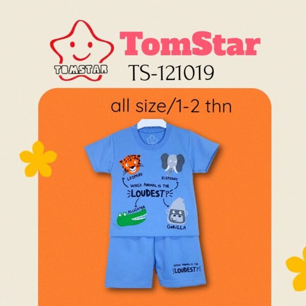 TomStar Setelan Oblong Kaos Anak Laki-Laki TS-121019 - Image 2
