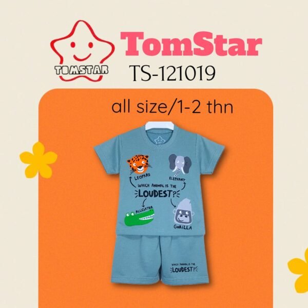 TomStar Setelan Oblong Kaos Anak Laki-Laki TS-121019 - Image 3
