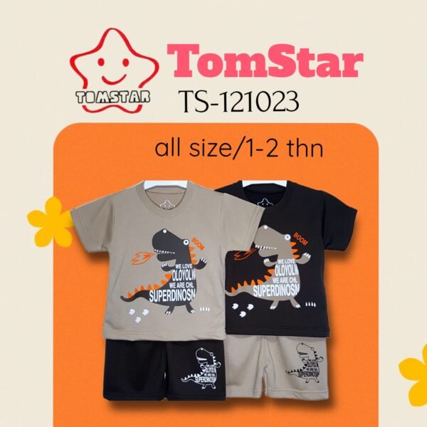 TomStar Setelan Oblong Kaos Anak Laki-Laki TS-121023