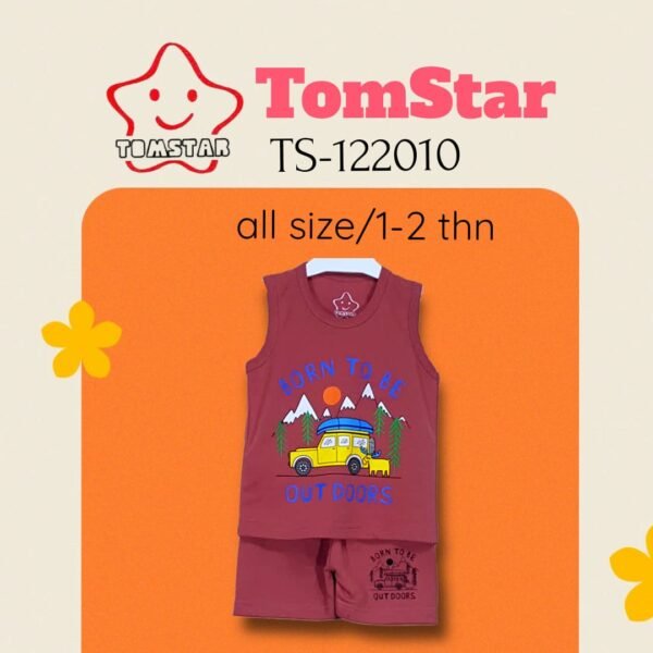 TomStar Setelan Singlet Anak Laki-Laki TS-122010 - Image 3