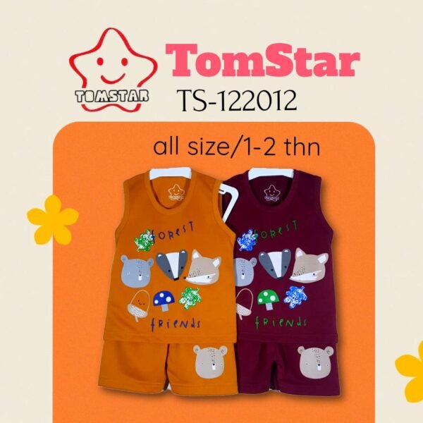 TomStar Setelan Singlet Anak Laki-Laki TS-122012