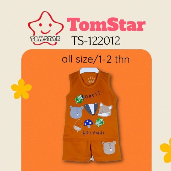 TomStar Setelan Singlet Anak Laki-Laki TS-122012 - Image 2