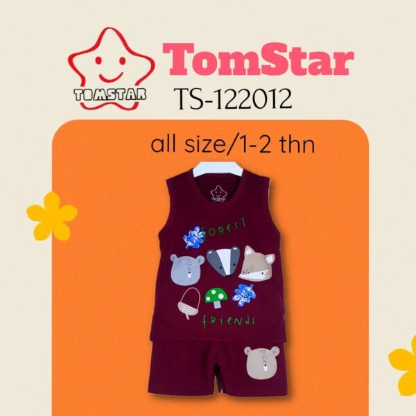 TomStar Setelan Singlet Anak Laki-Laki TS-122012 - Image 3