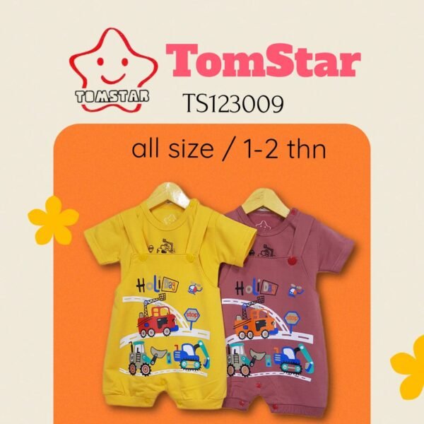 TomStar Setelan Jumpsuit Anak Laki Cowok TS-123009