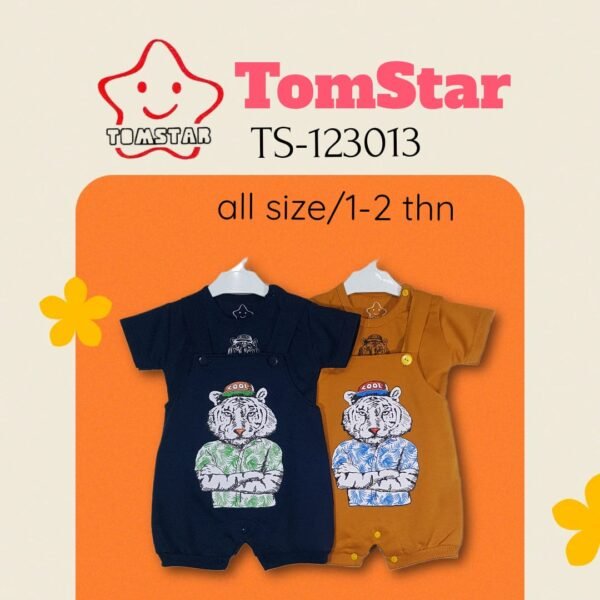 TomStar Setelan Jumpsuit Anak Laki Cowok TS-123013