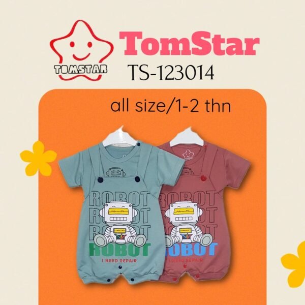 TomStar Setelan Jumpsuit Anak Laki Cowok TS-123014