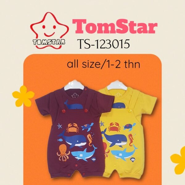 TomStar Setelan Jumpsuit Anak Laki Cowok TS-123015