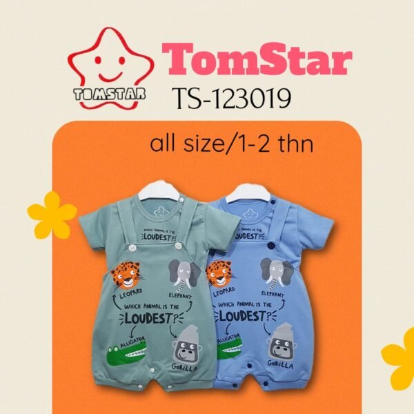 TomStar Setelan Jumpsuit Anak Laki Cowok TS-123019
