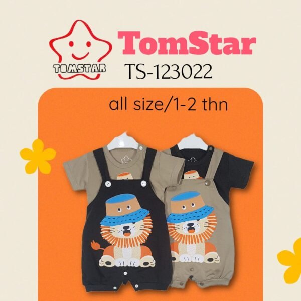 TomStar Setelan Jumpsuit Anak Laki Cowok TS-123022