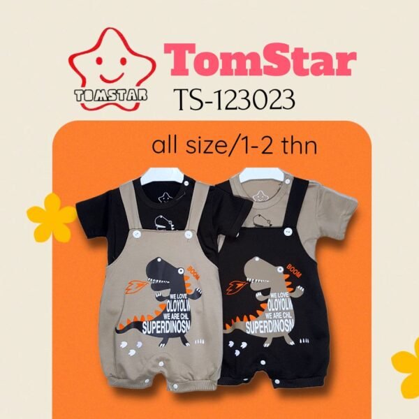 TomStar Setelan Jumpsuit Anak Laki Cowok TS-123023