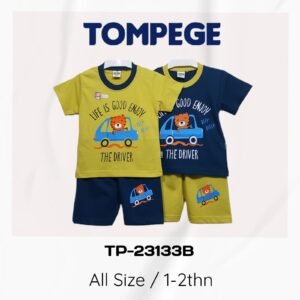 Setelan Oblong Anak Laki Cowok Tompege TP-23133B