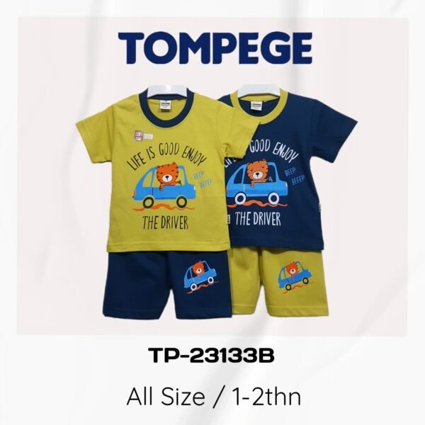 Setelan Oblong Anak Laki Cowok Tompege TP-23133B