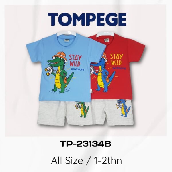 Setelan Oblong Anak Laki Cowok Tompege TP-23134B