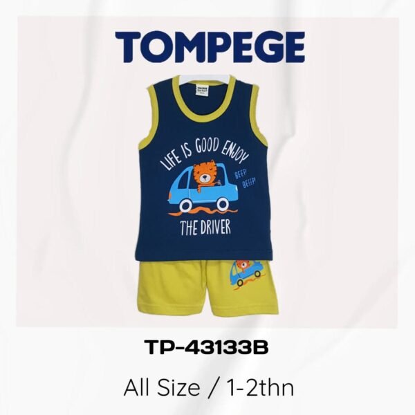 Setelan Singlet Anak Laki Cowok Tompege TP-43133B - Image 3