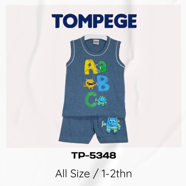 Setelan Singlet Anak Laki Cowok Tompege TP-5348 - Image 3
