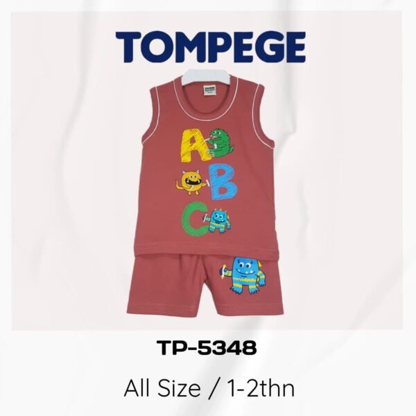 Setelan Singlet Anak Laki Cowok Tompege TP-5348 - Image 2
