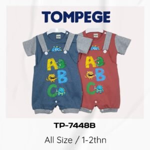 Setelan Jumpsuit Anak Laki Cowok TP-7448B