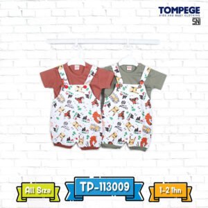 Setelan Jumpsuit Anak Laki Cowok Tompege TP-113009