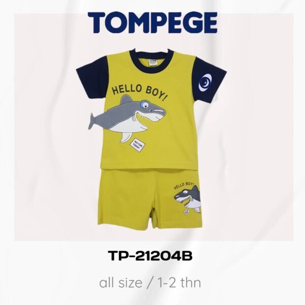 Setelan Oblong Anak Laki Cowok Tompege TP-21204B - Image 3