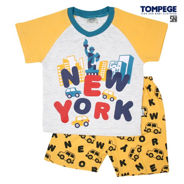 Setelan Oblong Anak Laki Laki Cowok  TP-21216B - Image 2