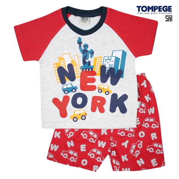 Setelan Oblong Anak Laki Laki Cowok  TP-21216B - Image 3
