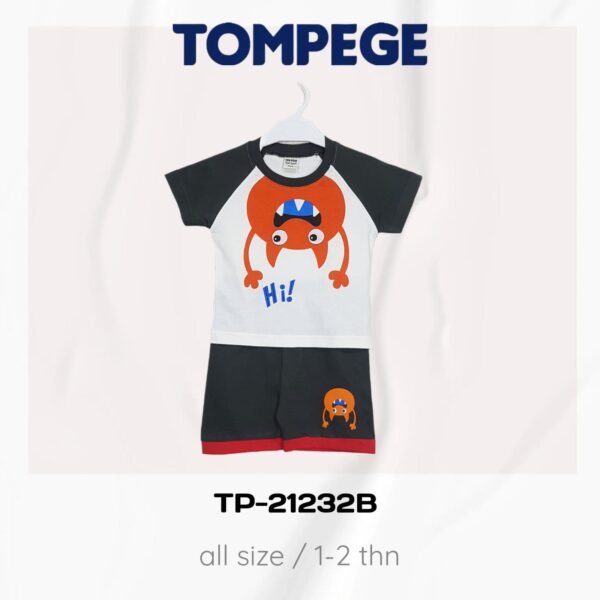 Setelan Oblong Anak Laki Cowok Tompege TP-21232B - Image 3