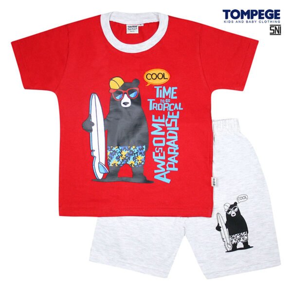 Setelan Oblong Anak Laki Cowok Tompege TP-2182 - Image 2