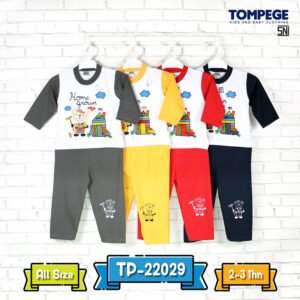 Setelan Piyama Anak Laki Cowok Tompege TP-22029