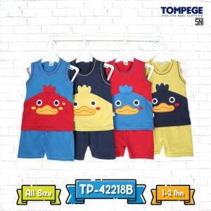 Setelan Singlet Anak Laki Cowok Duck TP-42218 B