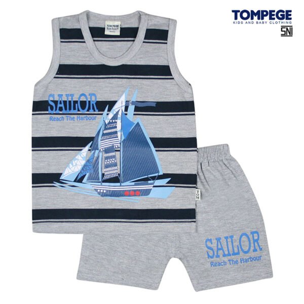 Setelan Singlet Baju Anak Laki Cowok TP-4249 - Image 3