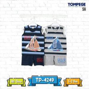 Setelan Singlet Baju Anak Laki Cowok TP-4249