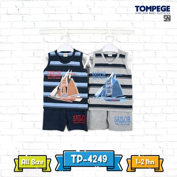 Setelan Singlet Baju Anak Laki Cowok TP-4249