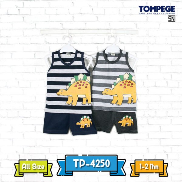 Setelan Singlet Baju Anak Laki Cowok TP-4250