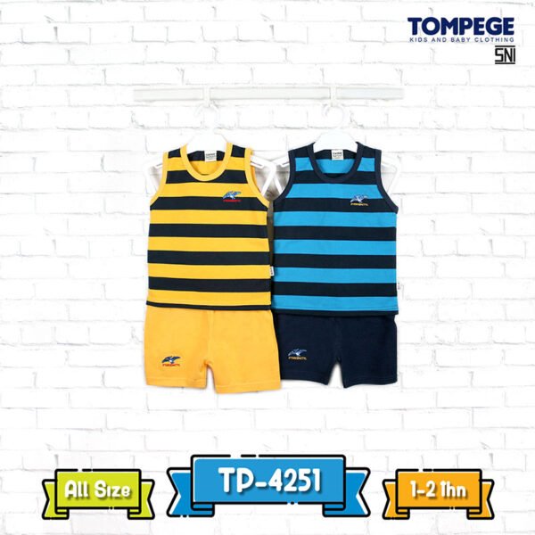 Setelan Singlet Baju Anak Laki Cowok TP-4251