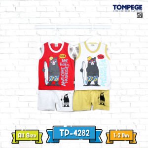Setelan Singlet Baju Anak Laki Cowok TP-4282