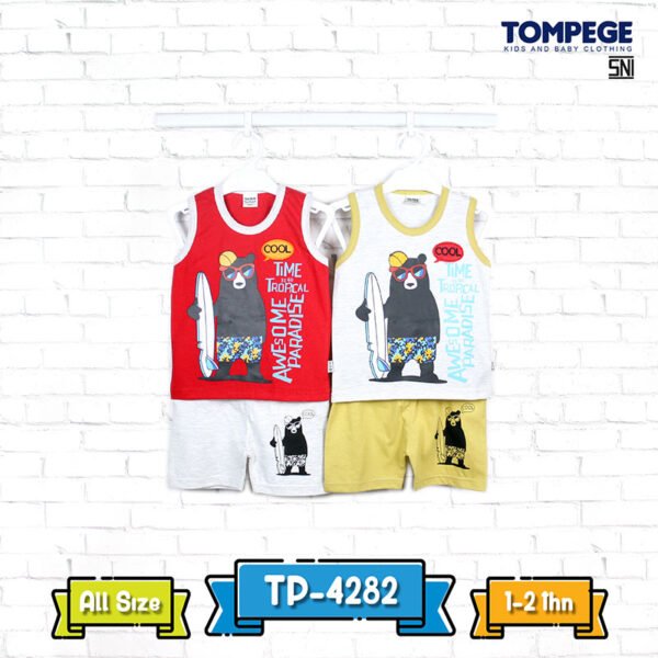 Setelan Singlet Baju Anak Laki Cowok TP-4282