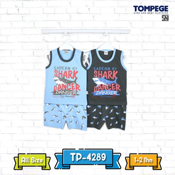 Setelan Singlet Baju Anak Laki Cowok TP-4289