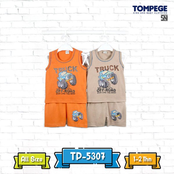 Setelan Singlet Anak Laki Cowok Tompege TP-5307