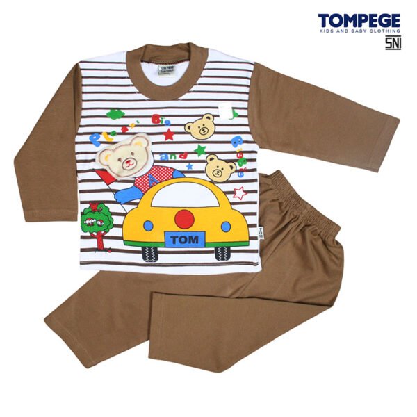 Setelan Piyama Anak Laki Cowok Tompege TP-55017 - Image 4