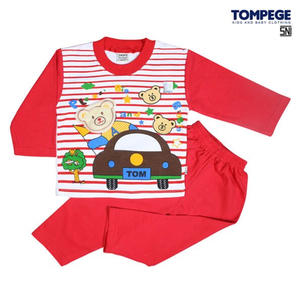 Setelan Piyama Anak Laki Cowok Tompege TP-55017 - Image 2