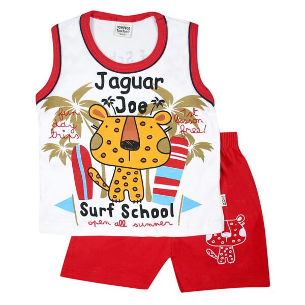 Setelan Singlet Anak Laki Cowok Jaguar Zoo TP-5748 - Image 3