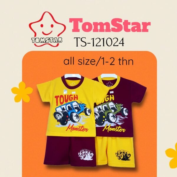 TomStar Setelan Oblong Kaos Anak Laki-Laki TS-121024