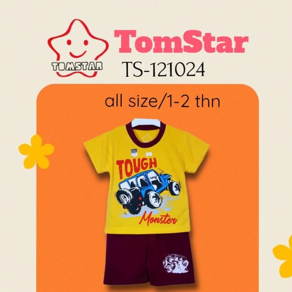 TomStar Setelan Oblong Kaos Anak Laki-Laki TS-121024 - Image 3