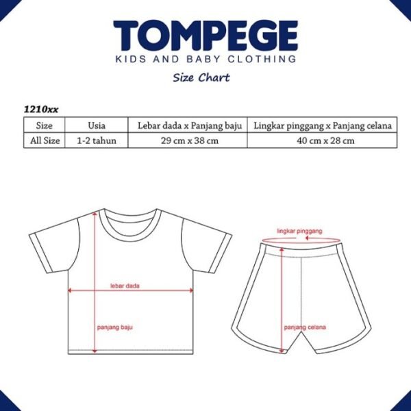 TomStar Setelan Oblong Kaos Anak Laki-Laki TS-121030 - Image 4
