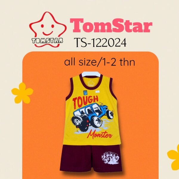 TomStar Setelan SInglet Anak Laki-Laki TS-122024 - Image 2