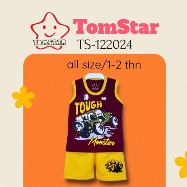 TomStar Setelan SInglet Anak Laki-Laki TS-122024 - Image 3