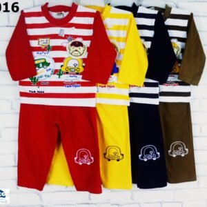 Setelan Piyama Anak Laki Cowok Tompege TP-55016