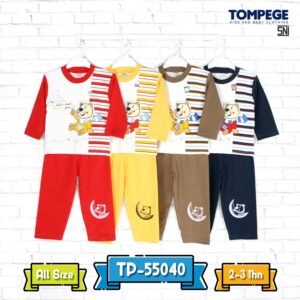 Setelan Piyama Anak Laki Cowok Tompege TP-55040