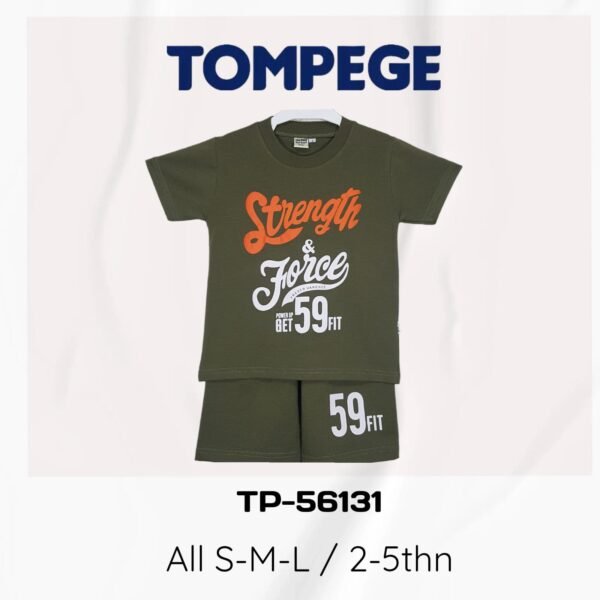 Setelan Oblong Anak Laki Cowok Tompege TP-56131 - Image 2