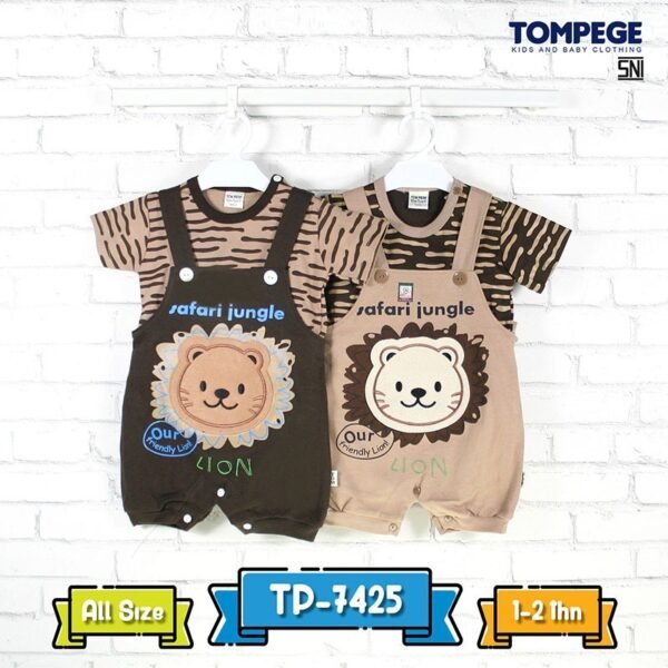 Setelan Jumpsuit Anak Laki Cowok Tompege TP-7425B